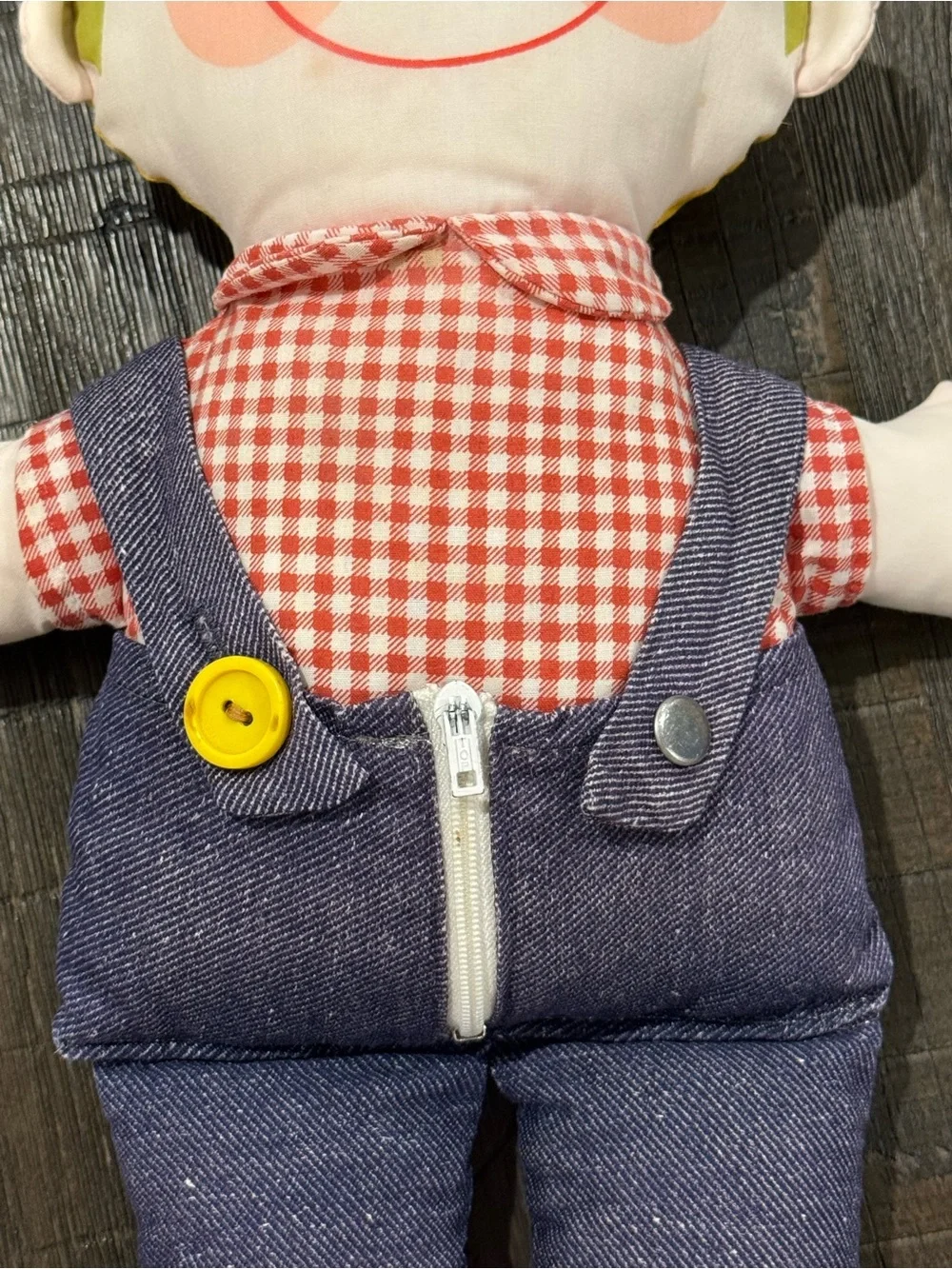 Vtg 1976 Playskool Dapper Dan Learning Doll Learn to Dress Milton Bradley Toy